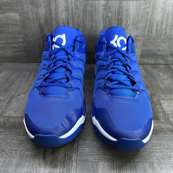 Nike KD 17 Men's size 18 Royal Blue Basketball Shoes HJ7387-400 - Picture 4 of 8